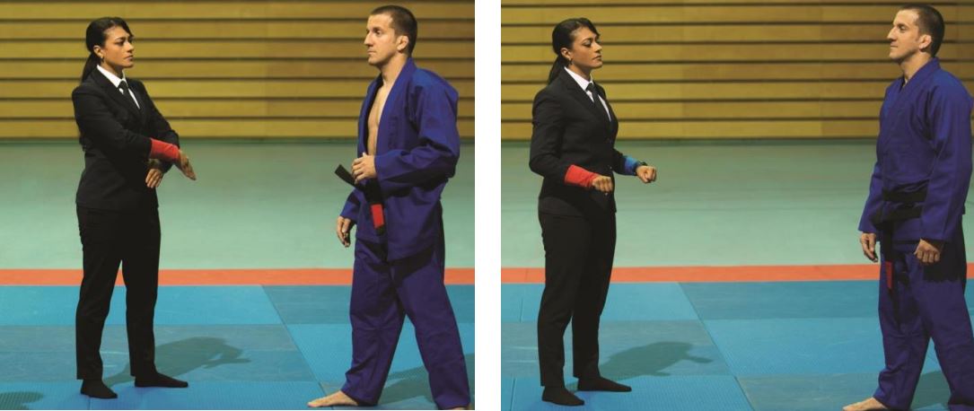 Luật thi đấu Ju-jitsu Quốc tế: Hiệu lệnh của trọng tài Luật thi đấu Ju-jitsu Quốc tế: Hiệu lệnh của trọng tài